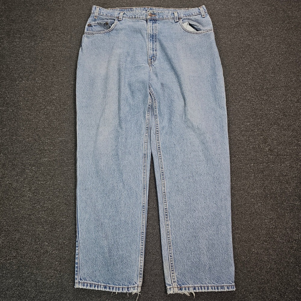 Vintage 90s Levis 545 Jeans Mens 40x32 Light Wash Relaxed Fit USA Era